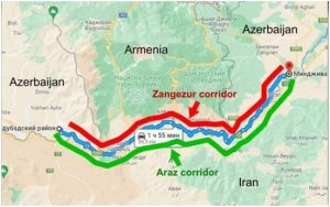 مسیر+کریدور+زنگه‌زور