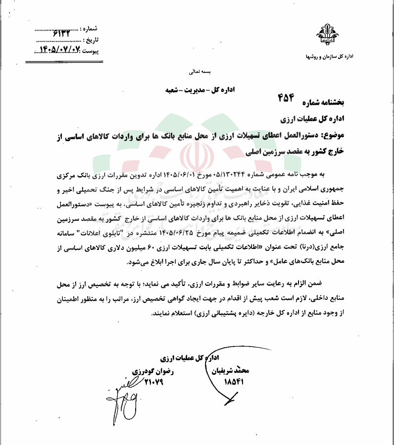 بخشنامه