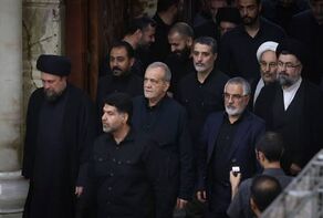 رئیس‌جمهور در مراسم بزرگداشت آیت‌الله شبیری زنجانی حاضر شد