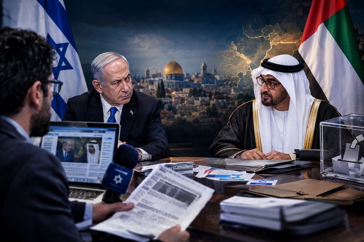 עיתונאי ישראלי חושף את תוכנית הבחירות המשותפת של נתניהו ובן זאיד
