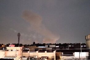 انفجار در انبار مهمات فرسوده الحشد الشعبی عراق