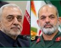 فرمانده کل سپاه به وزیر دفاع: آماده ارتقای بازدارندگی و هم‌افزایی همه‌جانبه هستیم