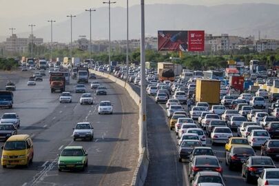 ترافیک نیمه‌سنگین در چهار محور مواصلاتی منتهی به تهران
