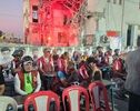 قافلة الدراجین الأتراک للسلام والصداقة تصل إلى مدینة میناب

