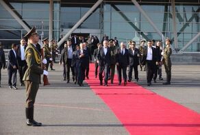 President Pezeshkian leaves Armenia for Belarus