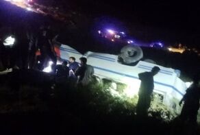تصادف در «گردنه چری» 19 کشته برجای گذاشت