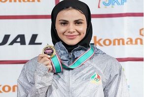 بانوی کاراته‌کای ایران طلا گرفت