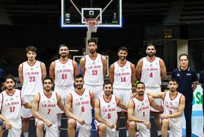 رتبه 26 جهان برای بسکتبال ایران