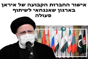 אישור החברות הקבועה של איראן בארגון שאנגחאי לשיתוף פעולה