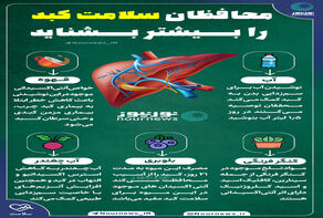 اینفوگرافی: محافظان سلامت کبد