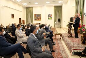 جشن میلاد پیامبر در سفارت ایران در دوشنبه