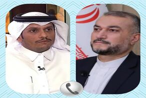 عبداللهيان يبحث مع نظيره القطري العلاقات الثنائية