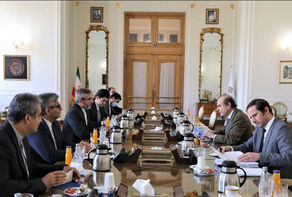 Iran top nuclear negotiator, EU's Mora hold talks in Tehran
