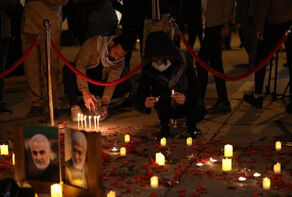 إحياء مهيب في العراق لذكرى إستشهاد الشهيدين سليماني وأبو مهدي المهندس