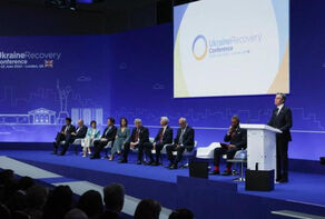Warmongers doing business under the pretext of rebuilding Ukraine.