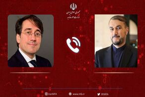 Iran's FM calls for expanding Iran-Spain ties