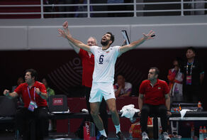 اولین طلای کاروان ایران به نام بلندقامتان والیبال ضرب شد