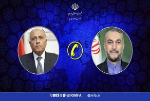 Hossein Amir-Abdollahian's phone conversation with Egyptian FM