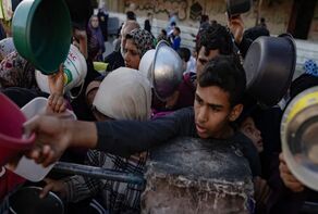 Israel Gaza war: EU says starvation being used as a weapon