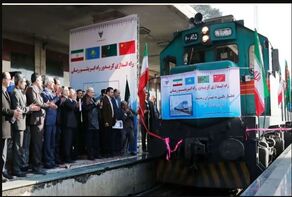 First Chinese freight train to leave Iran for China