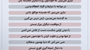 نوراینفو | ویژگی افرادی که از نظر روانی قوی هستن