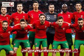 نورنما | هوادار پرتغال زیر مشت و لگد نیروهای امنیتی آلمان +فیلم