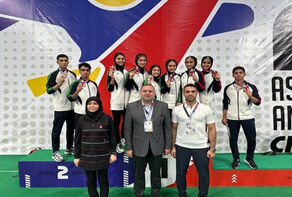 نایب قهرمانی ایران با 12 مدال طلا، نقره و برنز