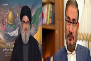 Message of condolence by rear admiral Shamkhani on martyrdom of Nasrallah