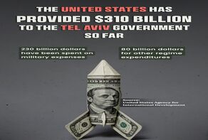 The United States has provided $310b to Tel Aviv so far
