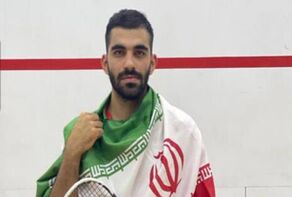 Iran sportsman wins gold in West Asian Squash Championships