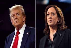 As polls close, Trump takes early lead against Harris