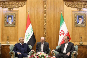 رئیس پارلمان عراق با استقبال نایب‌ رئیس مجلس وارد تهران شد