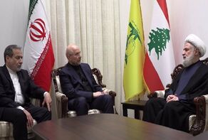 Iran’s parliament speaker, foreign minister meet Hezbollah chief in Beirut