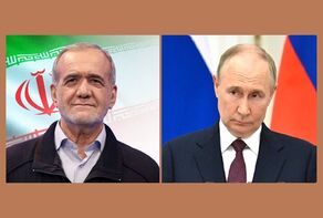 Putin, Pezeshkian discuss Iran-US talks over phone