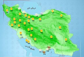 وضعیت آب و هوا امروز یکشنبه 28 اردیبهشت 1404+ وضعیت استانها