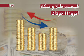قیمت طلا و سکه امروز یکشنبه 11 خرداد 1404 +جدول