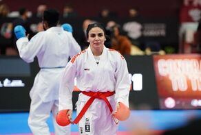 Iran’s Bahmanyar wins bronze in AKF Senior Championships