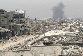 Массированная бомбардировка сектора Газа израильскими военными самолетами и беспилотниками