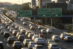 ترافیک سنگین در آزادراه‌های غرب تهران