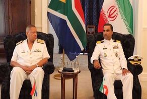 S. Africa Navy chief hails Iran participation in naval drill
