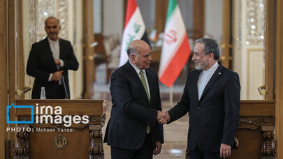 Araghchi: Expanding Tehran-Baghdad strategic ties focus of talks with Iraqi counterpart