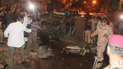 انفجار کپسول گاز در کراچی پاکستان جان 13 نفر را گرفت