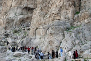 بازگشایی تاق‌بستان، بیستون و معبد آناهیتا