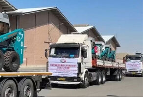 کمک‌های بشردوستانه چین به ایران رسید