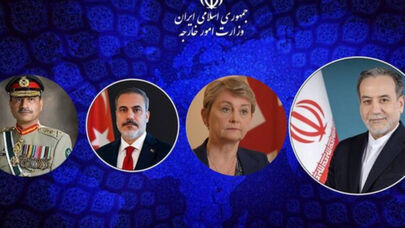 رایزنی عراقچی با وزرای خارجه انگلیس و ترکیه و فرمانده ارتش پاکستان در مورد نقض آتش