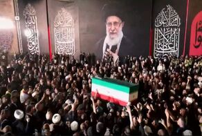 Pezeshkian, Iraqi PM attend official reception for martyred Leader in Najaf