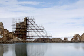 Over 32K tourists visit Iran’s Takht-e Soleyman World Heritage Site