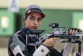 Iran’s shooter ranks 8th in ISSF World Cup