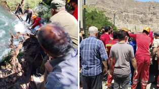 پایان تلخ حادثه رودخانه هراز؛ پیکر پدر فداکار نیز پیدا شد