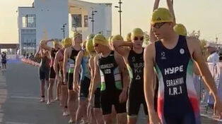 صدرا ابراهیمی در جمع برترین‌های ترای‌اتلون آسیا
